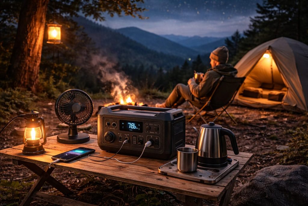 サイズの異なるポータブル電源の比較